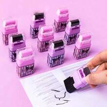 Sanrio 1pc Sanrio Family Cartoon Design Rubber Stamp, Cute Creative Eraser For Students