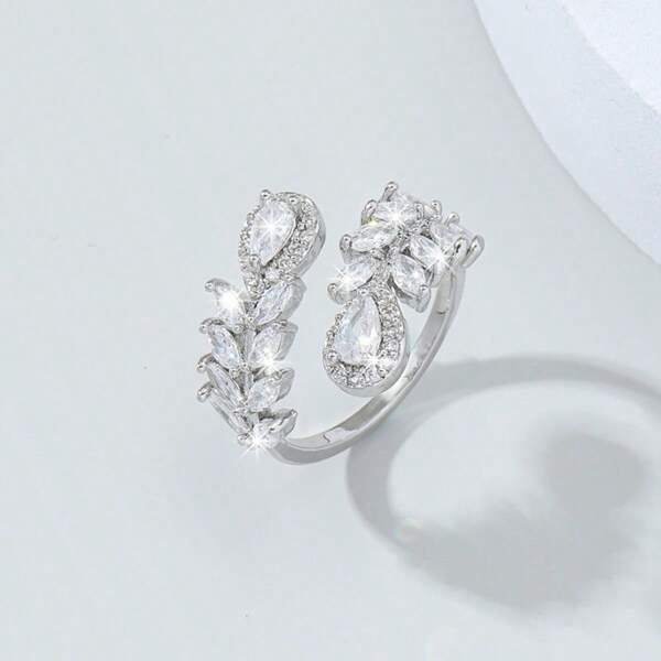 Luxury Chic Ring For Women, Small Niche Design, Non-Fading, Fashion Knuckle/Midi Ring