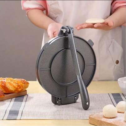 1 st 6 tum, 8 tum, 10 tum aluminium degpress, pressmaskin, mexikansk majstortillapressmaskin, tunna pannkaksmaskin