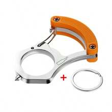 Martillo de emergencia multifuncional para automóvil, rompedor de ventanas de vehículo, rompedor de vidrio con llavero, defensa personal legal, accesorio automotriz portátil