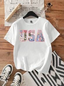 Women T-Shirts - White-zM247 - View 2
