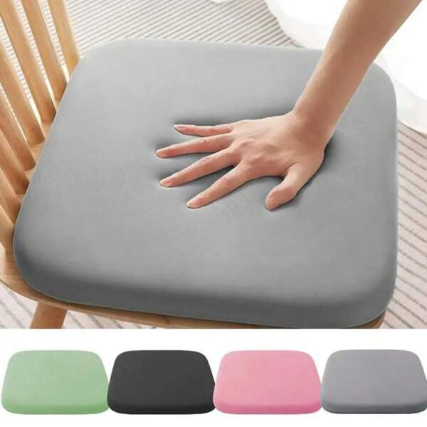 4cm Thick Memory Foam Seat Cushion Ultra Soft Office Chair Pad Rebound Breathable Car Seat Pad For Long Sitting Lumbar Support Pain Relief Chair Cushion