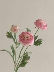 1/3pcs Artificial Flower,Silk Peony Rose Long Stem Floral Bouquet For Home Decoration,Room Decoration,Wedding Decoration,Desktop Flower Vase Decoration,Garden Decoration,Outdoor Decoration,Graduation Fecoration,Mother's Day Gifts