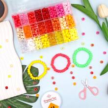 1 set de nuevos brazaletes de cuentas con estilos casuales y lindos, varios estilos de combinación DIY, patrones pequeños de dibujos animados, estilo femenino, decoración de joyas, pequeños colgantes, arte decorativo, juguetes de regalo para amigos, cuentas hechas a mano, fácil de combinar con tu propio estilo