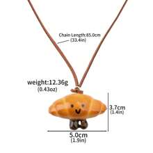 rongji jewelry Handgemachter Schlüsselanhänger, Autospiegel-Ornament in Brezelform, kreatives, personalisiertes Auto-Accessoire als Geschenk