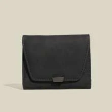 1 Stück Kurze Geldbörse aus Dopamin-Leder mit Nischendesign, neuer Mini-Geldbörse für Frühling und Sommer, leicht, Multi-Kartenhalter, geeignet für Kurztrips, Geschäftsreisen, Geschenke für Frauen, Mini Geldbeutel, Geldtasche, Kartenbörse