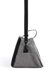 Bolsa transportadora opaca y transpirable para mascotas, ajustable para hombro/mano, adecuada para hámsteres, conejos, erizos para viajes al aire libre