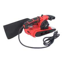 Lijadora de Banda 900 W 3" x 21" 13439 Adir | Lijadora Eléctrica Potente para Madera y Acabados Profesionales - Rojo - Ver 3