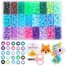 1 set de nuevos brazaletes de cuentas con estilos casuales y lindos, varios estilos de combinación DIY, patrones pequeños de dibujos animados, estilo femenino, decoración de joyas, pequeños colgantes, arte decorativo, juguetes de regalo para amigos, cuentas hechas a mano, fácil de combinar con tu propio estilo