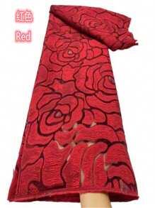 5 yardas/1 yarda Tela de encaje de tul jacquard brocado francés de última moda 2025, encaje de satén dorado de alta calidad para mujeres, tela para boda, fiesta y costura