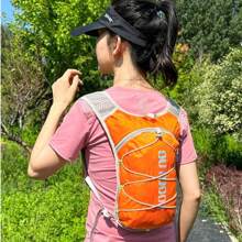 Unisex Nylon Outdoor Climbing Backpack Ultra-Light Reflective Cycling Daypack Waterproof Breathable Hydration Backpack
