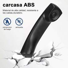 Teléfono fijo de sobremesa con cable y botón grande para oficina casa,hogar, hotel,Teléfono de escritorio con cable Teléfono de oficina Teléfono boton grande telefono fijo