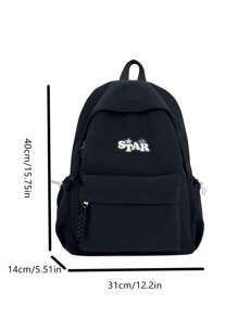 New Fashion Versatile Outdoor Casual Travel Sports School Style Flat Book Powerbank Wallet Key Multi-Functional Men Backpack