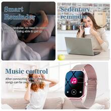 Smart Watch, Multi-Sport Mode, Call Reminder/Rejection, Message Reminder View, Voice Assistant, Multiple Application Reminders, 1.83-Inch HD Full Touch Screen, Custom Dial Wallpaper, Suitable For Android/IOS Mobile Phones, Gifts For Boyfriends And Girlfriends, Birthday Gifts, Holiday Gifts