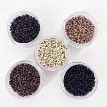 1000 颗纳米接发珠 2.5 毫米 * 1.5 毫米 * 1.6 毫米 铜微链环 - 彩色 - 查看 6