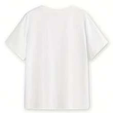 Alien Stage Merch Tees ALNST SUA New Short Sleeves Top Men Women T Shirts Korean Streetwear - 白色 - 查看 2