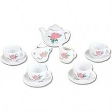Juego de Té de Cerámica de Juguete Novedoso de  Island, 13 Piezas - 1 - Ver 3
