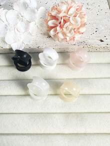 Set da 10 dilatatori auricolari in silicone ultrasottili da 9 mm, dilatatori auricolari, gioielli per piercing all'orecchio, adatti per l'uso quotidiano e come regalo per le feste, per clienti di colore rosso.