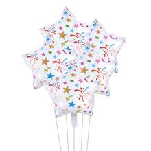 5pcs Back To School Theme Foil Balloons Set, Backpack & Stationery Shape Balloons For Back To School Decorations, Classroom & Campus Decor