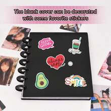 K-Pop Photo Card Binder, Holds 3-Inch (Approx. 7.6cm) Photo Cards, A5 Size Idol Card Sleeve For DIY Collecting, Anime, Manga, Instant Camera Photobook Albums