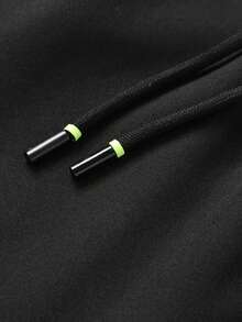 3pcs Men's Outdoor Sports Casual Loose Quick-Dry Shorts With Reflective Stripes, Pockets, Zipper And Drawstring Waist, Suitable For Fitness, Running And Outdoor Activities - 彩色 - 查看 4