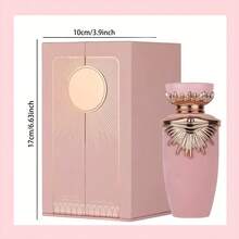 Neutral Luxury Gift Box Perfume, 3.4 Oz (100 Ml) Capacity, Blends Floral And Fruity Scents, Long-Lasting Fragrance. The Appearance Exudes Luxury And Suits Any Occasion; It's An Excellent Choice For Holiday Gifts. - Pink - View 6