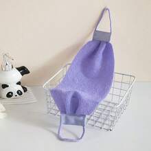 Long Exfoliating Back Scrubber Loofah With Handles For Shower, 1pc - Multicolor - View 16