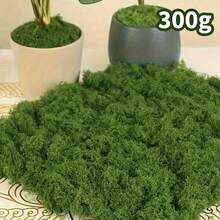 300g/10.58oz Simulated Foam Lawn, Artificial Foam Micro Landscape Landscaping, Green Plant Lawn, Potted Plant Window Decoration