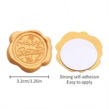 30 Pcs Self-Adhesive Wax Seal Stickers, "Happy Birthday" Pattern , 9 Color Choices, For Birthday Party Invitations, Envelopes, Gift Decorations, Souvenirs, Christmas Cards, Gift Wrapping,School Supplies,Back To School