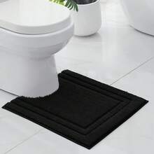 1 件/3 件经典压花植绒吸水防滑浴室垫/地毯套装，四季适用，可机洗，易清洁浴室垫/地毯套装 - 彩色 - 查看 14