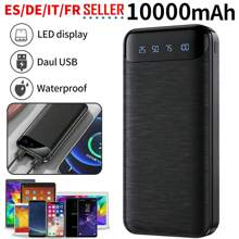 2 Batería Externa Portátil de 10000mAh con Carga Rápida USB, Compatible con iPhone y , Adecuada para Vacaciones de Verano, Viajes al Aire Libre/Camping y Batería de Respaldo de Emergencia, Regalo Ideal para Familia, Amigos y Cumpleaños