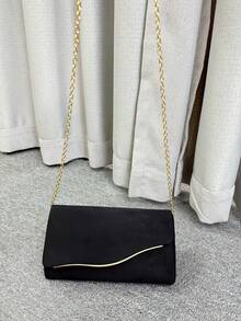 闪闪发光、奢华、迷人、优雅、天鹅绒材质、精致大号女士手拿包晚宴包舞会手提包带可拆卸链条适合婚礼优雅适合女孩、女士、大学生、新秀和白领人士参加派对、舞会、婚礼