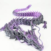 1 pieza Decoración de sobremesa gigante de 90 cm/35,43 pulgadas, regalo de Navidad, Halloween, Acción de Gracias, Día de San Valentín o Pascua, modelo de dragón volador 3D impreso, decoración de interior de automóvil, decoración de escritorio de oficina, hermoso regalo festivo, regalo broma de gran tamaño