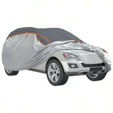 Car Cover For SUV Hail Protection Full L Grey And Silver-3002 - Multicolor - View 4