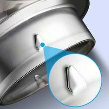 70-150mm Stainless Steel Wall/Ceiling Ventilation Louver, Air Vent Extractor Damper Grill With Insect Protection - Silver - View 5