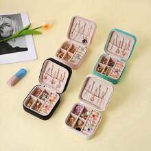 1/2pcs Jewelry Storage Bag, Can Store Necklaces, Rings, Jewelry, Lipstick Cosmetics, Available For Outdoor Travel, Valentine's Day Mother's Day Birthday Gift