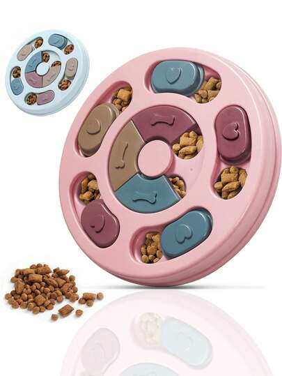 1 Piece Pet Treadmill, Pet Puzzle Toy, Dog Intelligence Toy, Cat/Dog Hide-Hide Feeder, Pet Training Toy, Interactive Dog Treadmill, Pet Food Tray, Pet Food Game Compartment Plate, Pet Choking Bowl, Pet Supplies, Dog Intelligence Toy, Puppy Intelligence Training Food Distributor, Cat/Dog Search Toy, Pet Entertainment Toy, For Pet Use Only