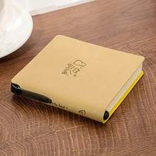 1 件/4 件，便携式小型口袋笔记本 - 带笔的柔软仿皮记事本，224 页，绘图本，厚空白记号笔手册，日程本，旅行日记，办公室和学校，奖品，完美的礼物，返校