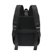 2025 New PU Woven Texture Backpack, Unisex College Student Backpack, Casual Backpack, Korean Style Simple Outdoor Travel Bag Large Capacity Bag