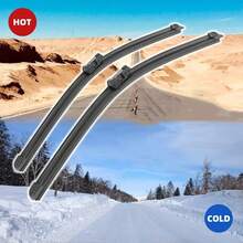 Escobillas limpiaparabrisas delanteras automotrices flexible universales 2 piezas - 20 - Ver 3