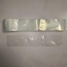50 piezas Bolsa desechable para paletas, molde de cubitos de hielo, bolsa sellada con cremallera, palito de yogur, bolsa para paletas de jugo, suministros de cocina, esencial para verano, Halloween y Navidad