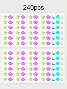 180 Pieces Of Facial Waterproof And Breathable Patches, Gentle And Non Irritating, Used For Facial Skincare, Covered With Cute Design Stickers, Fun Cartoon Stickers, Waterproof And Sweat Proof Mini Stickers, Suitable For Gatherings, Offices, Halloween And Other Occasions. Cute Stickers (For Decorative Purposes Only, Not For Cosmetics),Cheap,Stocking Stuffers,Makeup,Makeup Tools,Cheap Stuff,Gifts,Gifts For Women,Christmas Gifts