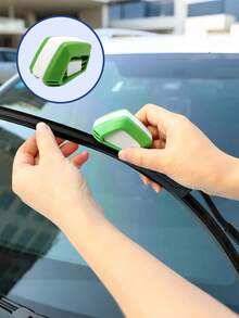 通用汽车雨刮片维修工具套装 - 包括雨刮片切割器、橡胶开槽工具、修剪器和修理器，可延长雨刮片寿命，易于使用，是汽车零件维修的必备汽车维护工具 - 彩色 - 查看 2