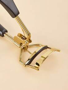 1pc Gold & Black Eyelash Curler With 10pcs Replacement Pads - Essential Beauty Tool For Creating Perfectly Curled Lashes In 5 Seconds, Portable Design Suitable For Home, Travel & Commercial Use, Unisex,Makeup,Cheap,Room Decor,Vanity,Travel,Bedroom,Makeup Accessories,Eyelash Curler,Cheap,Stocking Stuffers,Makeup,Makeup Tools,Cheap Stuff,Gifts,Gifts For Women,Christmas Gifts - Multicolor - View 4