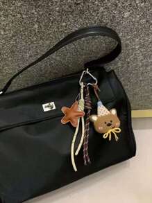 Pingentes para bolsas femininas, pingentes de ursinho fofos, pingentes para bolsas escolares, chaveiros para carro, presentes de ano novo, presentes de Natal para ela, cabides para bolsas, presentes de Páscoa, presentes de volta às aulas, gótico