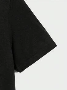 Men's Casual Crew Neck Short Sleeve T-Shirt With Bear Print