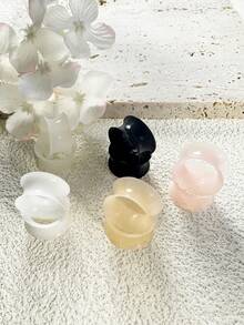 Set da 10 dilatatori auricolari in silicone ultrasottili da 9 mm, dilatatori auricolari, gioielli per piercing all'orecchio, adatti per l'uso quotidiano e come regalo per le feste, per clienti di colore rosso.