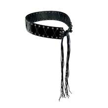 2 buc Centură Retro Y2K Sexy cu Franjuri și Șireturi, Centură care Accentuează Șoldurile pentru Femei și Bărbați, Potrivită pentru Zilnic și Sărbători precum Halloween Vara, Școală Toamna, Toamna, Halloween - Negru - Vizualizare 8