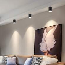 Faretti a incasso ad alta luminosità di grandi dimensioni, forma quadrata/rotonda, attacco lampadina E27 sostituibile, alloggiamento in metallo, tensione AC 85-265V, adatto per uso domestico, living, negozi, supermercati, centri commerciali, ristoranti, caffè, bar, gallerie, lobby, scale, camera da letto, cucina, soffitto, parete