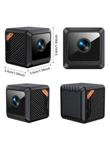 1080P WiFi Hidden Camera, Wireless Indoor Home Office Security Camera, Nanny Cam, Mini Pet Camera With Long-Lasting Battery, Video Monitoring With Motion Detection App Control